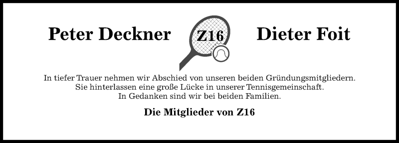  Traueranzeige für Dieter Foit vom 23.04.2022 aus Hildesheimer Allgemeine Zeitung